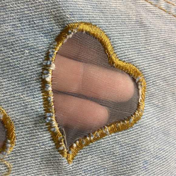 Vintage Frederick's of Hollywood Danger Clothing Jeans - Picture 9 of 10